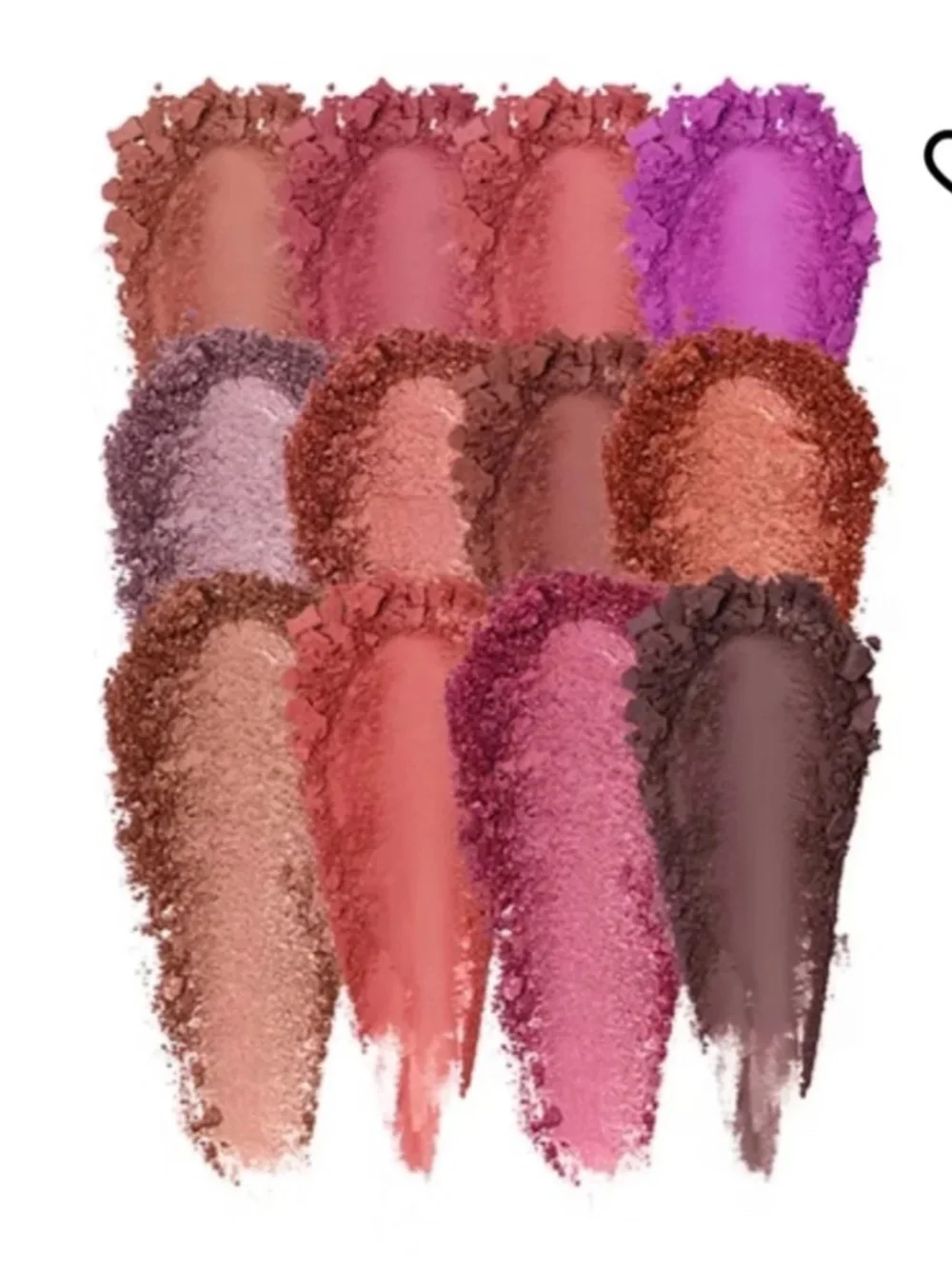 Illuminati Neon Peach Eyeshadow Palette - Peach & Pink Shades NEW PC